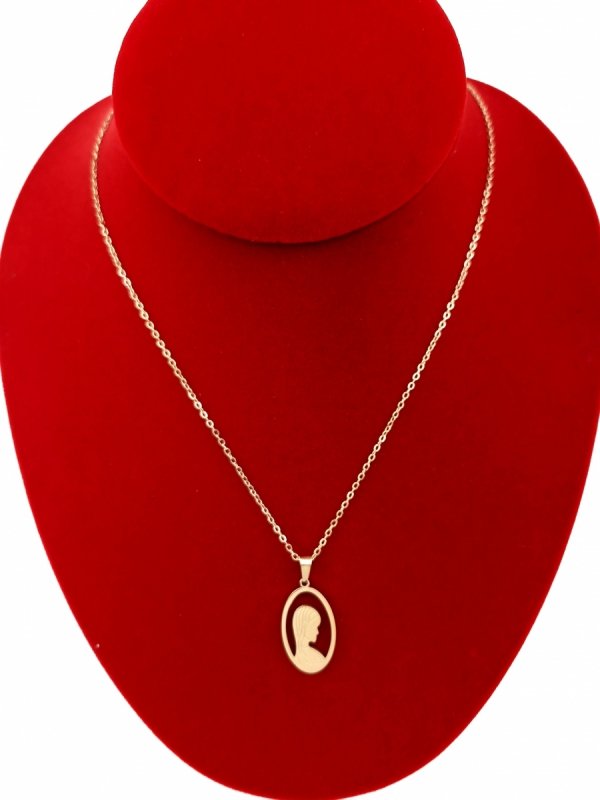GOLDEN CHAIN CELEBRITY NÁHRDELNÍK NEREZ