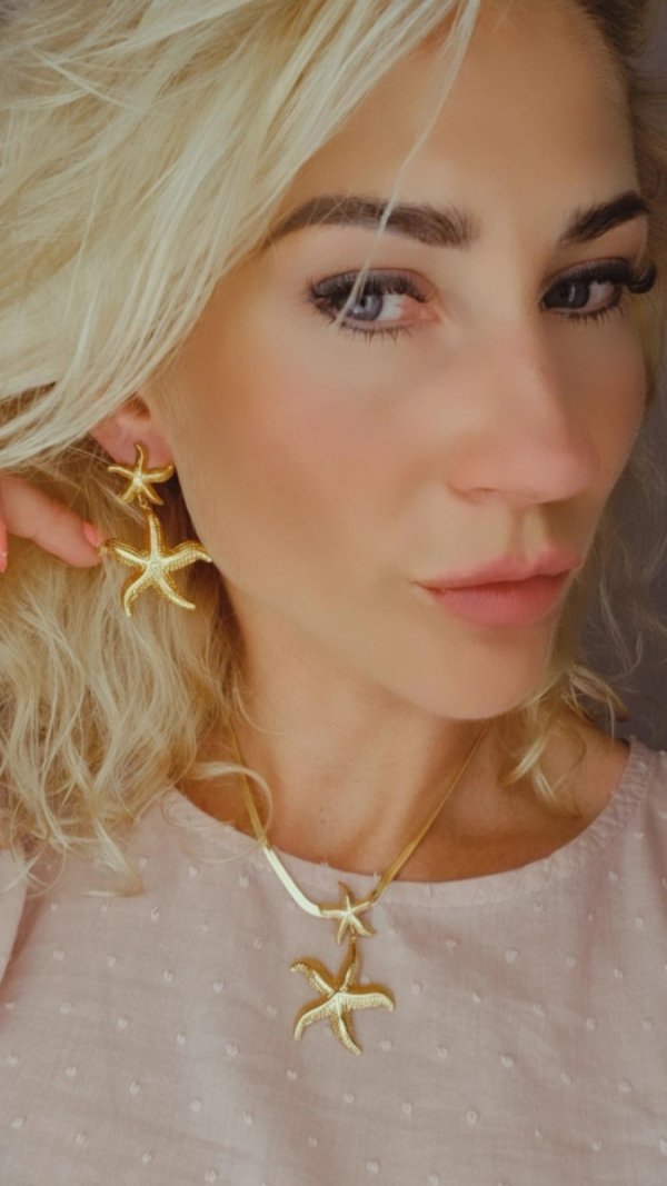 GOLDEN CHAIN CELEBRITY NÁHRDELNÍK NEREZ