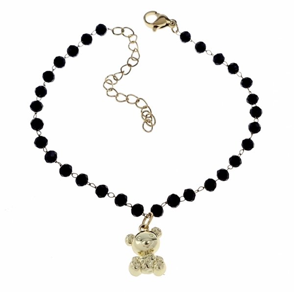 BRACELET GOLD CELEBRITY NEREZOVÁ OCEL