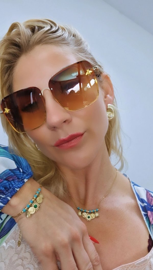 GOLDEN CHAIN CELEBRITY NÁHRDELNÍK NEREZ