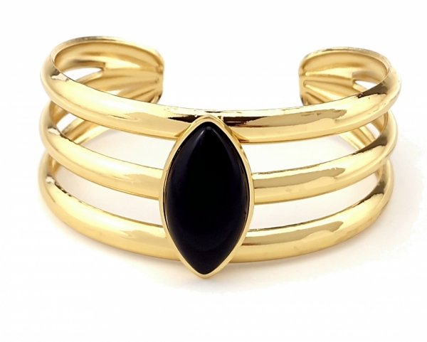 BRACELET GOLD CELEBRITY NEREZOVÁ OCEL