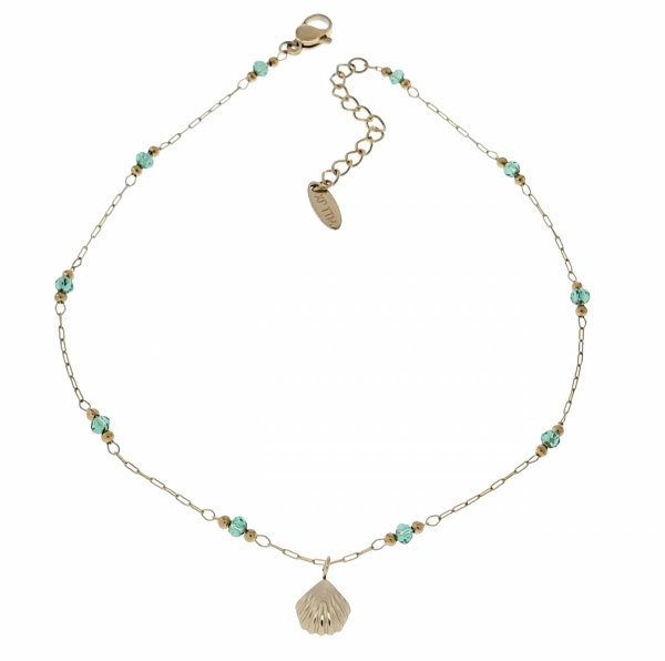 BRACELET GOLD CELEBRITY NEREZOVÁ OCEL