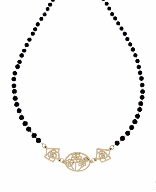 GOLDEN CHAIN CELEBRITY NÁHRDELNÍK NEREZ