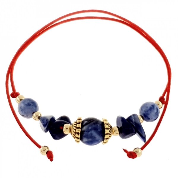 BRACELET GOLD CELEBRITY NEREZOVÁ OCEL
