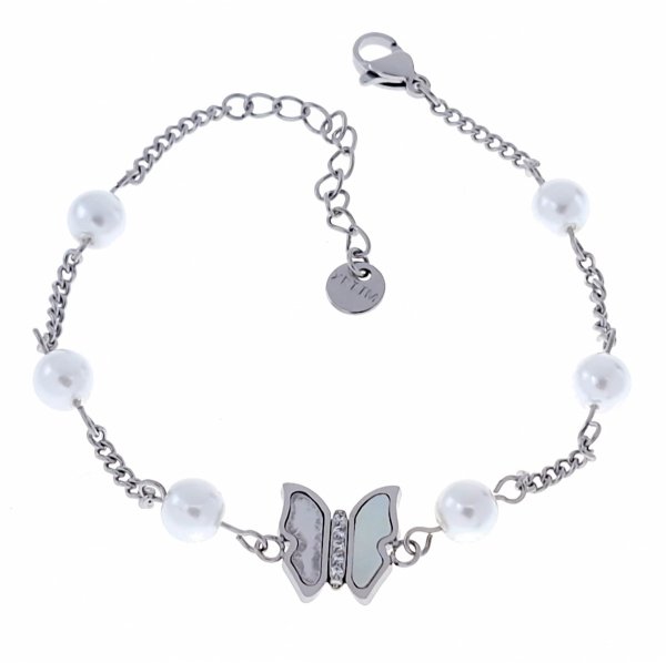 BRACELET GOLD CELEBRITY NEREZOVÁ OCEL