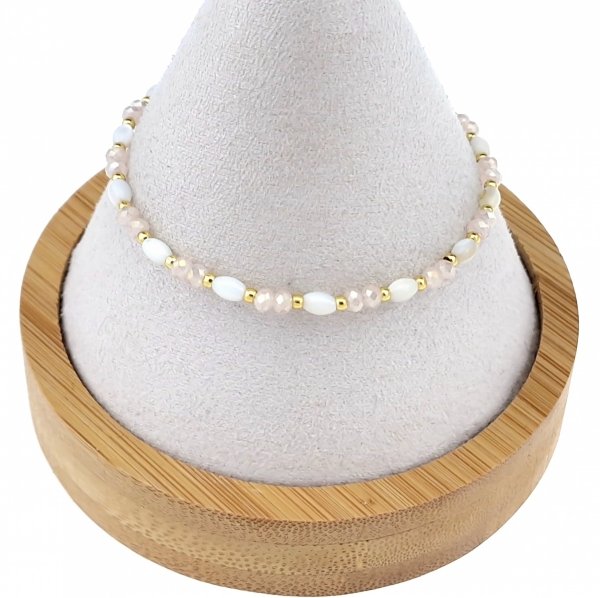 BRACELET GOLD CELEBRITY NEREZOVÁ OCEL