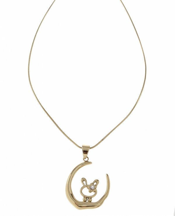 GOLDEN CHAIN CELEBRITY NÁHRDELNÍK NEREZ
