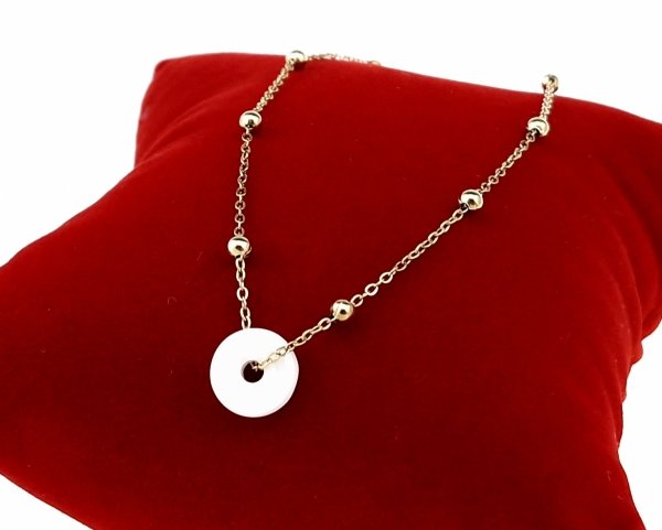 BRACELET GOLD CELEBRITY NEREZOVÁ OCEL