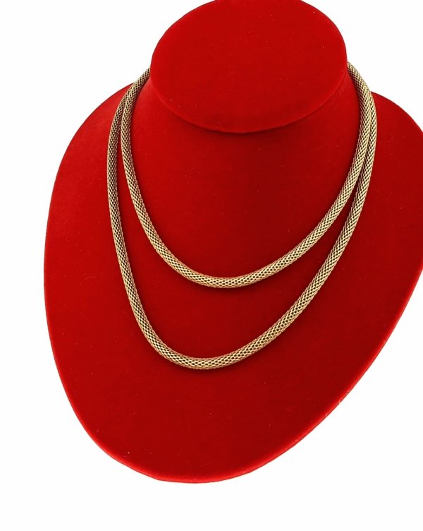 GOLDEN CHAIN CELEBRITY NÁHRDELNÍK NEREZ