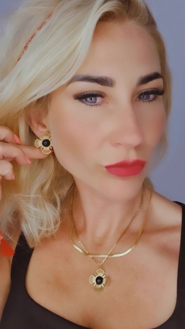 GOLDEN CHAIN CELEBRITY NÁHRDELNÍK NEREZ