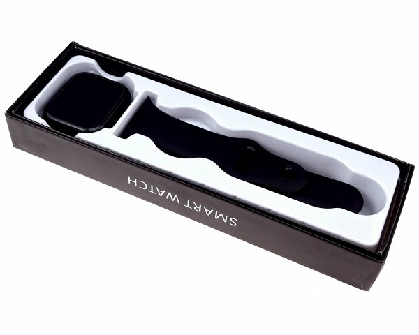 Chytré hodinky Ultimate T500 Hlwatch PRO LSSD hodinky pohodlné silikonový řemínek černé