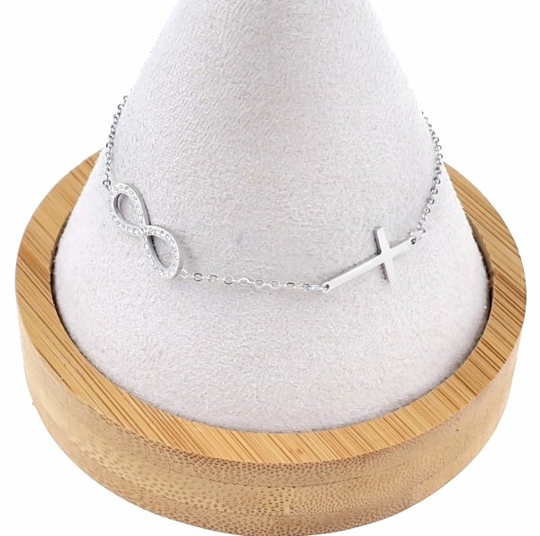 BRACELET GOLD CELEBRITY NEREZOVÁ OCEL