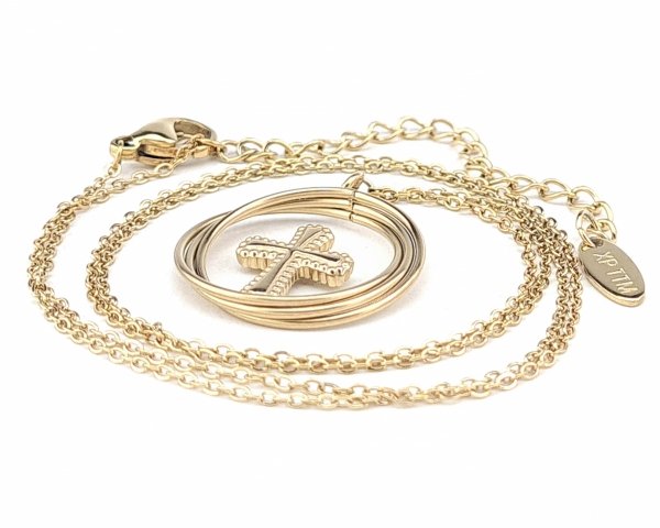 GOLDEN CHAIN CELEBRITY NÁHRDELNÍK NEREZ