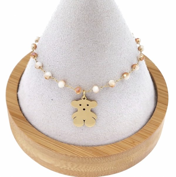 ARMBAND GOLD CELEBRITY EDELSTAHL