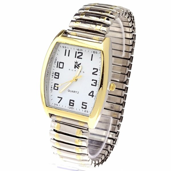 OMAS UHR GOLD GROßE ZAHLEN AUF DEM RADIERGUMMI
