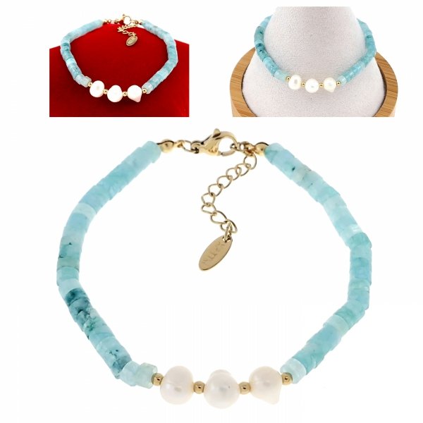 ARMBAND GOLD CELEBRITY EDELSTAHL