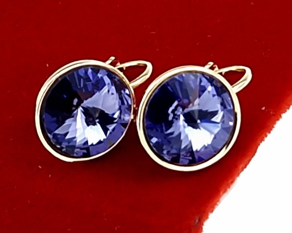 exklusive swarovski vergoldete ohrringe