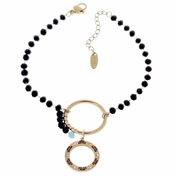ARMBAND GOLD CELEBRITY EDELSTAHL