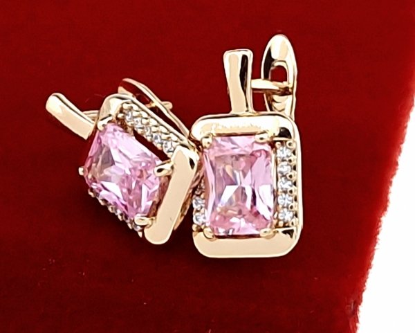 exklusive swarovski vergoldete ohrringe