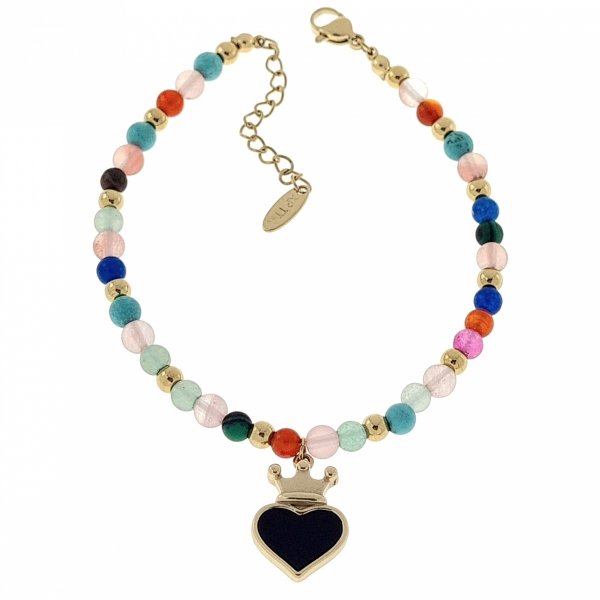 ARMBAND GOLD CELEBRITY EDELSTAHL