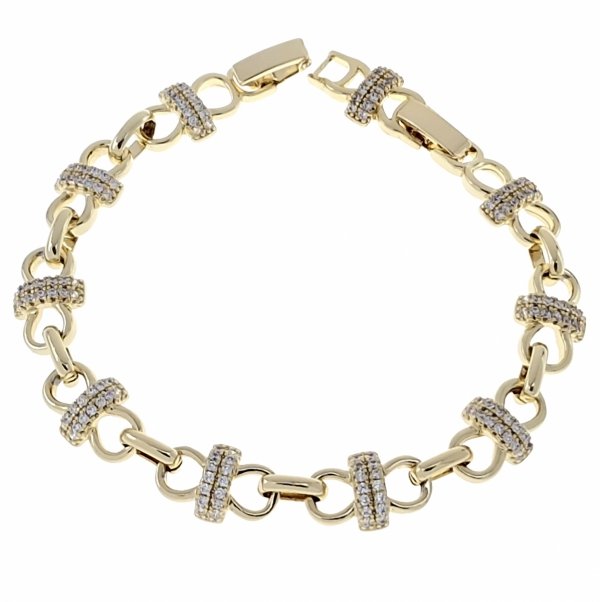 Armband aus 18 Karat vergoldetem Gold