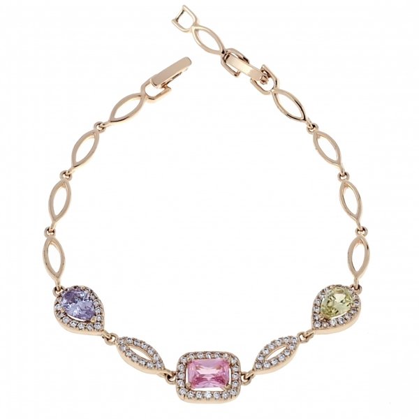 Armband aus 18 Karat vergoldetem Gold