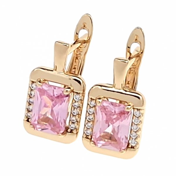 exklusive swarovski vergoldete ohrringe
