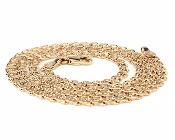 Gold vergoldete Kette 18 Karat Xuping