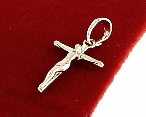 Goldanhänger 18 Karat glänzendes Xuping