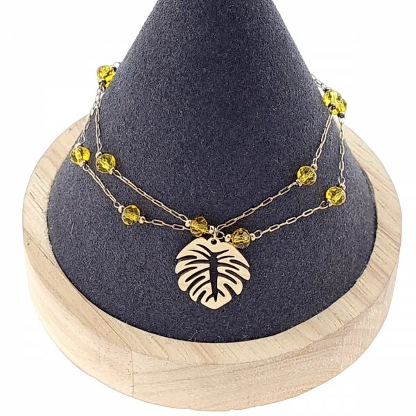 ARMBAND GOLD CELEBRITY EDELSTAHL