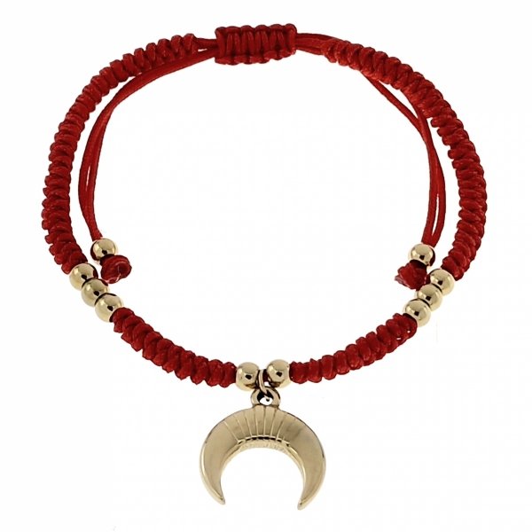 GOLDENES ARMBAND MIT EDELSTAHL