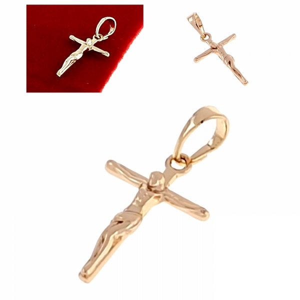 Goldanhänger 18 Karat glänzendes Xuping