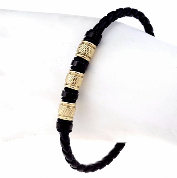ARMBAND GOLD CELEBRITY EDELSTAHL