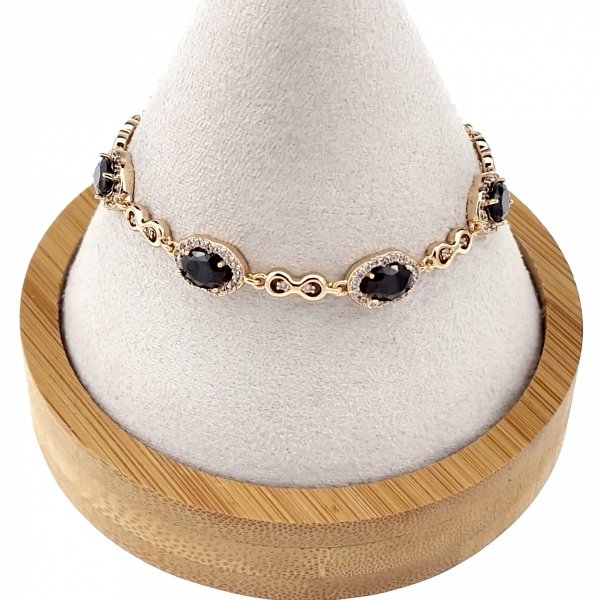 Armband aus 18 Karat vergoldetem Gold