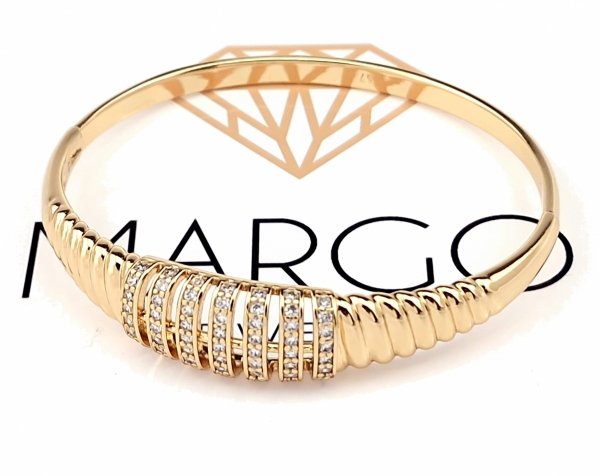 Armband aus 18 Karat vergoldetem Gold