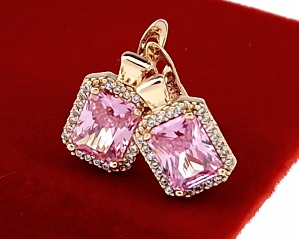 exklusive swarovski vergoldete ohrringe