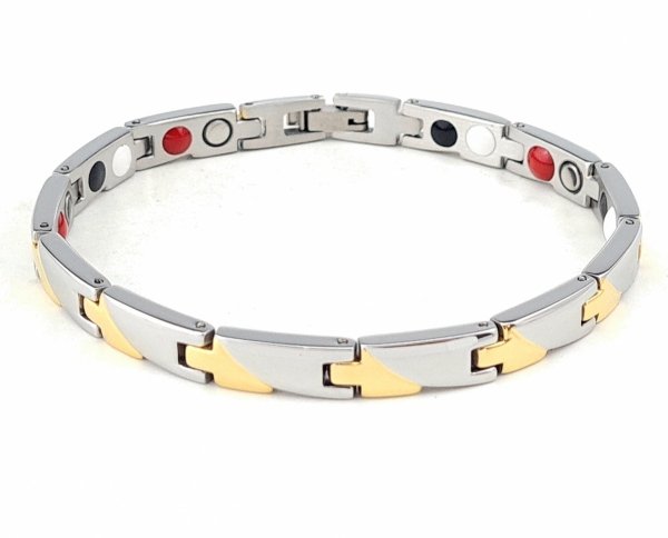 ARMBAND GOLD CELEBRITY EDELSTAHL