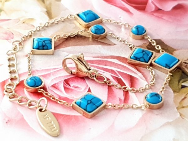 ARMBAND GOLD CELEBRITY EDELSTAHL