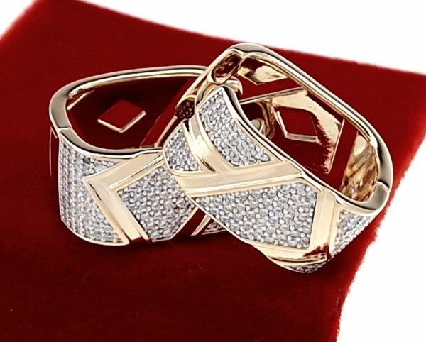 exklusive swarovski vergoldete ohrringe