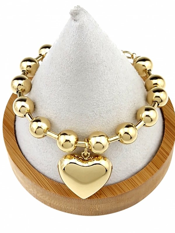 ARMBAND GOLD CELEBRITY EDELSTAHL
