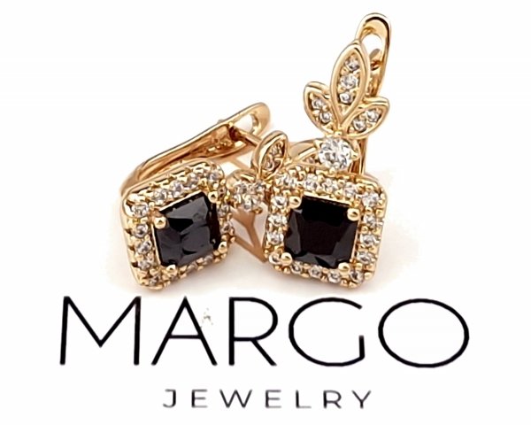 exklusive swarovski vergoldete ohrringe