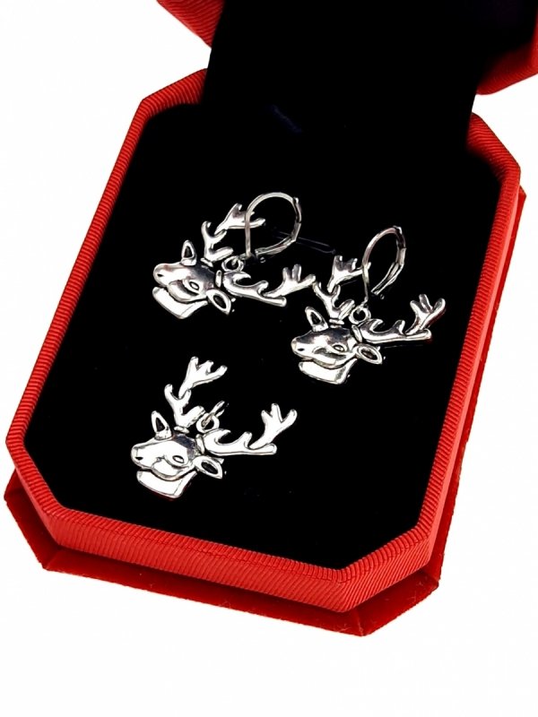 goldene Ohrringe aus Edelstahl
