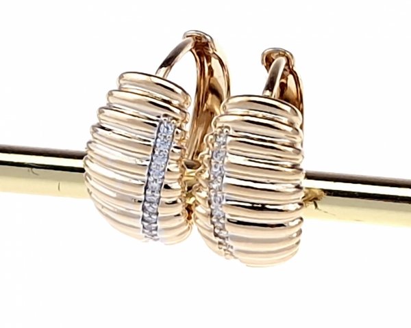 exklusive swarovski vergoldete ohrringe