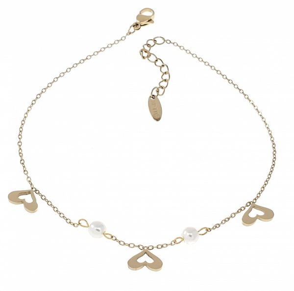 ARMBAND GOLD CELEBRITY EDELSTAHL