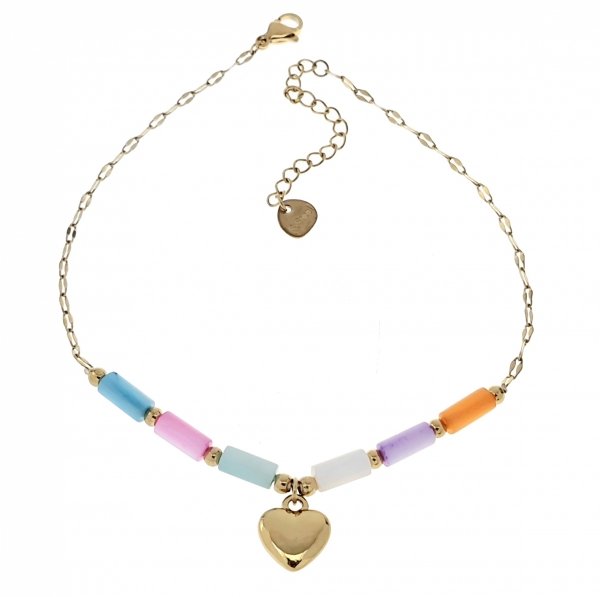 ARMBAND GOLD CELEBRITY EDELSTAHL