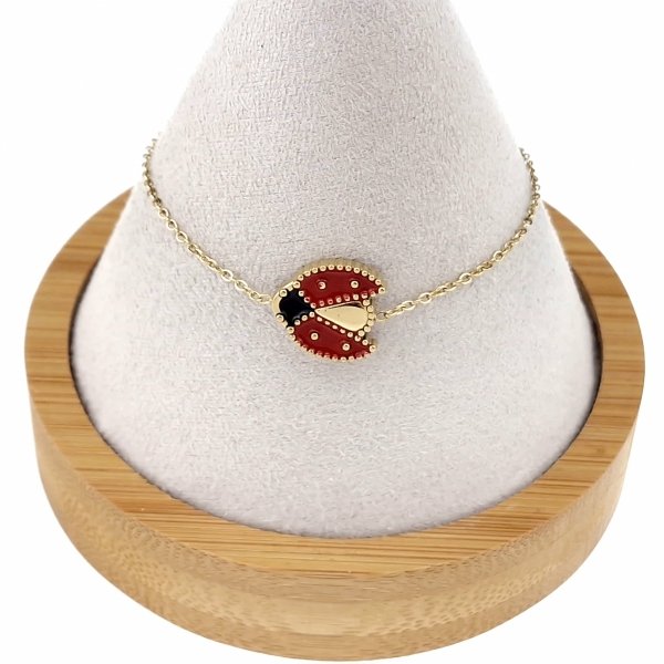 ARMBAND GOLD CELEBRITY EDELSTAHL