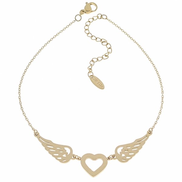 ARMBAND GOLD CELEBRITY EDELSTAHL