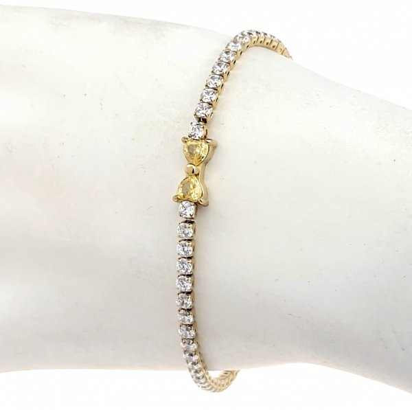 ARMBAND GOLD CELEBRITY EDELSTAHL