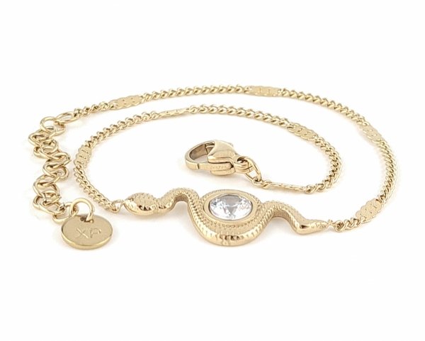 ARMBAND GOLD CELEBRITY EDELSTAHL