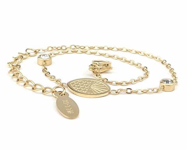 ARMBAND GOLD CELEBRITY EDELSTAHL